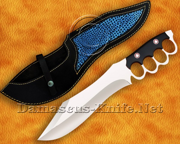 Personalized Handmade Stainless Steel Arts and Crafts Hunting and Survival Trench Knife