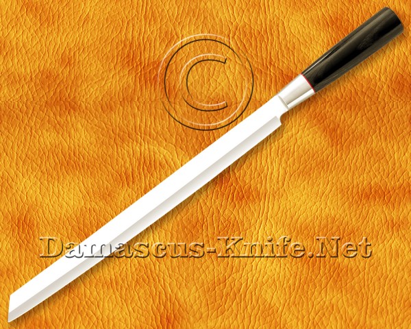 Personalized Stainless Steel Chef Knife Handmade Kitchen Prosciutto Knife Pakka Wood Handle
