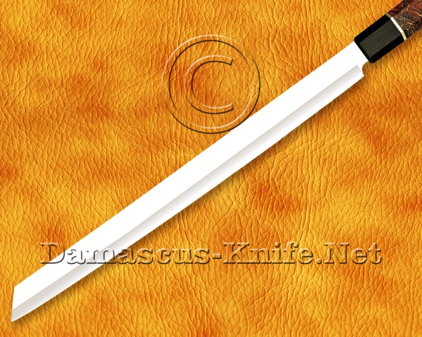 Personalized Stainless Steel Chef Knife Handmade Kitchen Prosciutto Knife Rosewood Handle