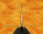9" Hand Engraved Gyuto Kitchen Knife - Ebony & Copper CK681