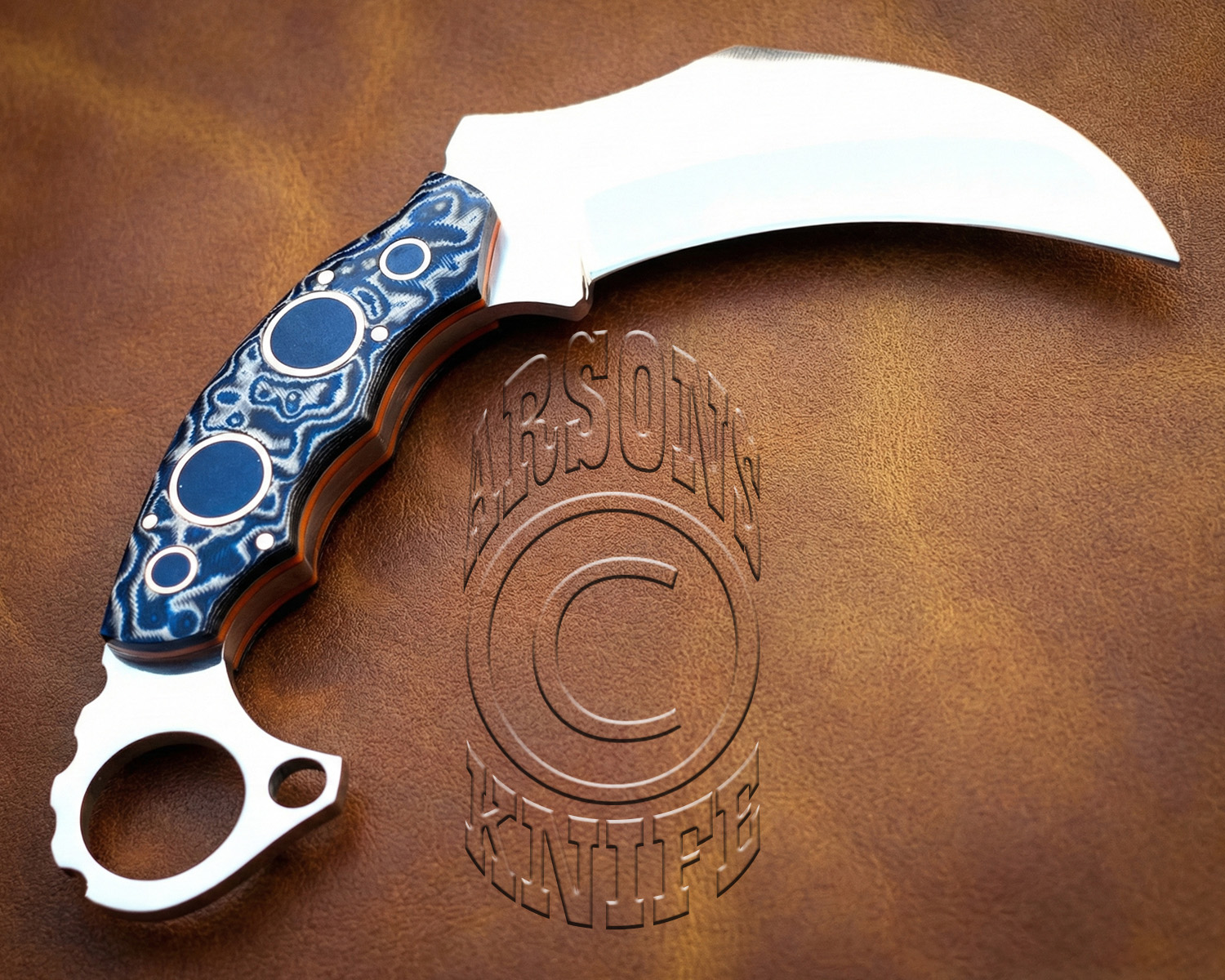 Handcrafted D2 Steel Artisan Curved Field-Utility - CK726 Handcrafted D2 Steel Artisan Curved Field-Utility - CK726