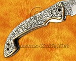 Hand Engraved 12C27 Artisan Tool - Brass Handle - FK755