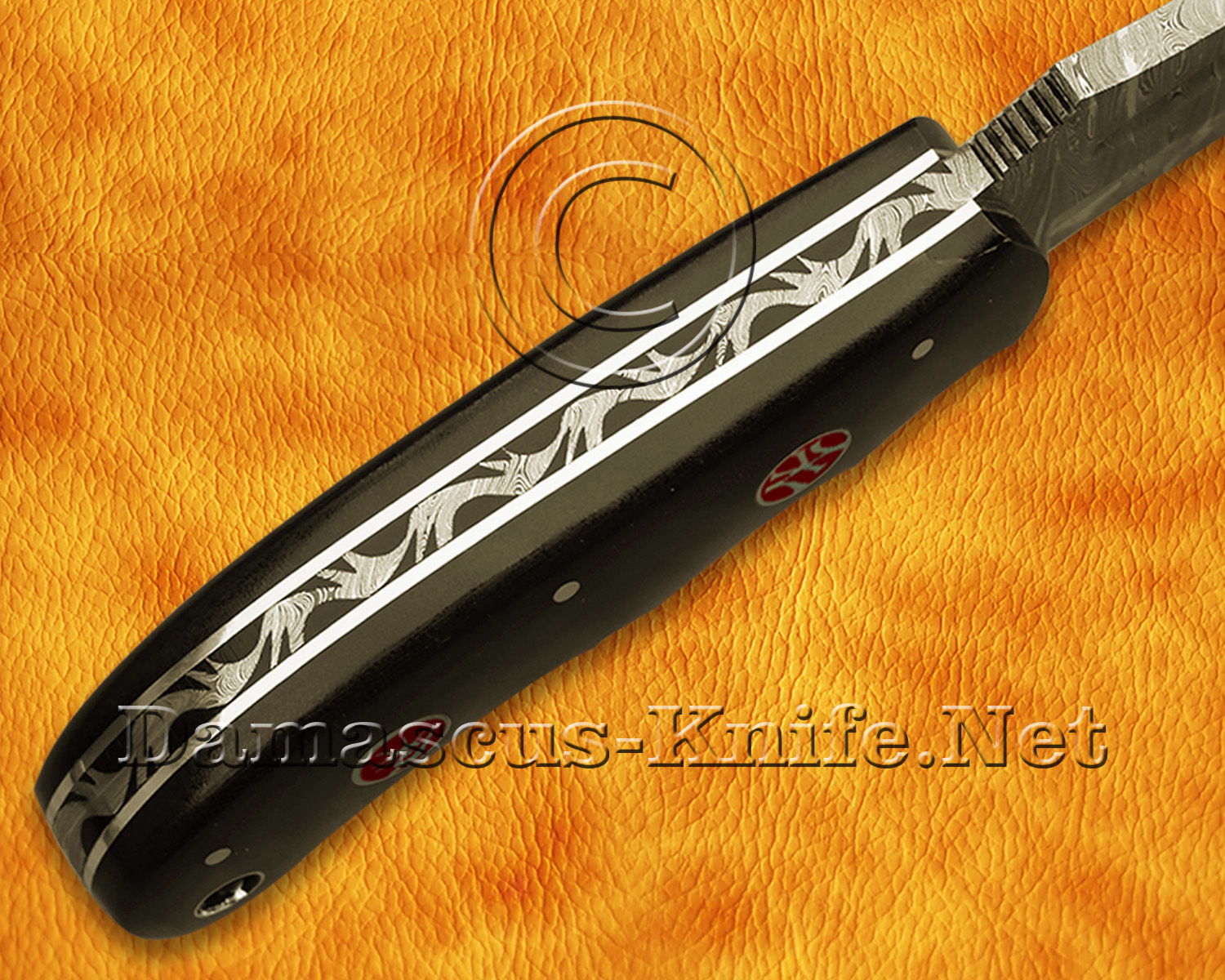 Artisan Damascus Multi-Zone Field-Utility Implement - Black G10 - TK1052