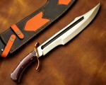21" Sandvik Steel Artisan Prep Kitchen Knife - Purpleheart CK902