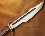 21" Sandvik Steel Artisan Prep Kitchen Knife - Purpleheart CK902