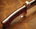 21" Sandvik Steel Artisan Prep Kitchen Knife - Purpleheart CK902