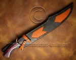 21" Sandvik Steel Artisan Prep Kitchen Knife - Purpleheart CK902