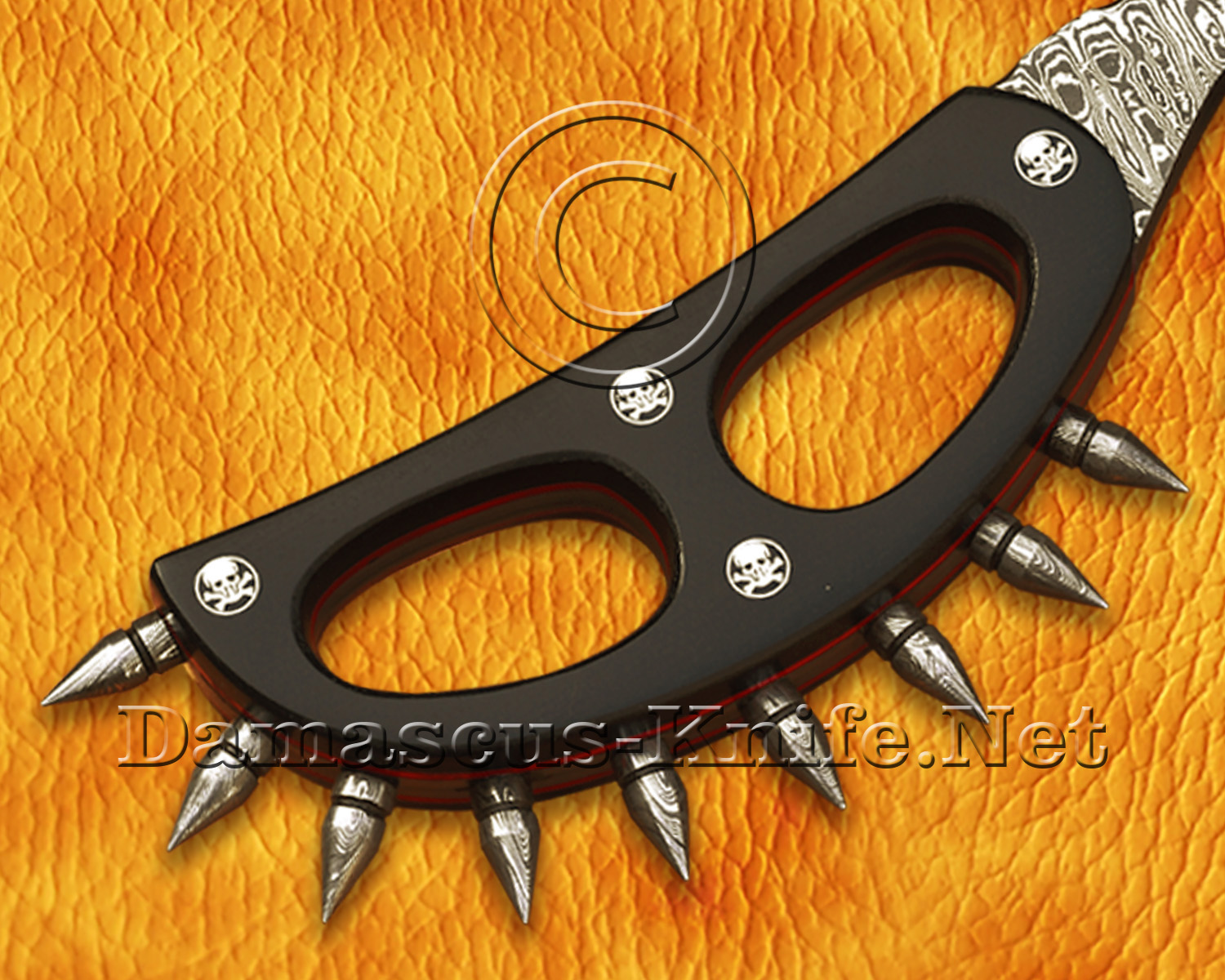 15.25" Sanmai Damascus Heavy Prep Kitchen Knife - 7mm CK915