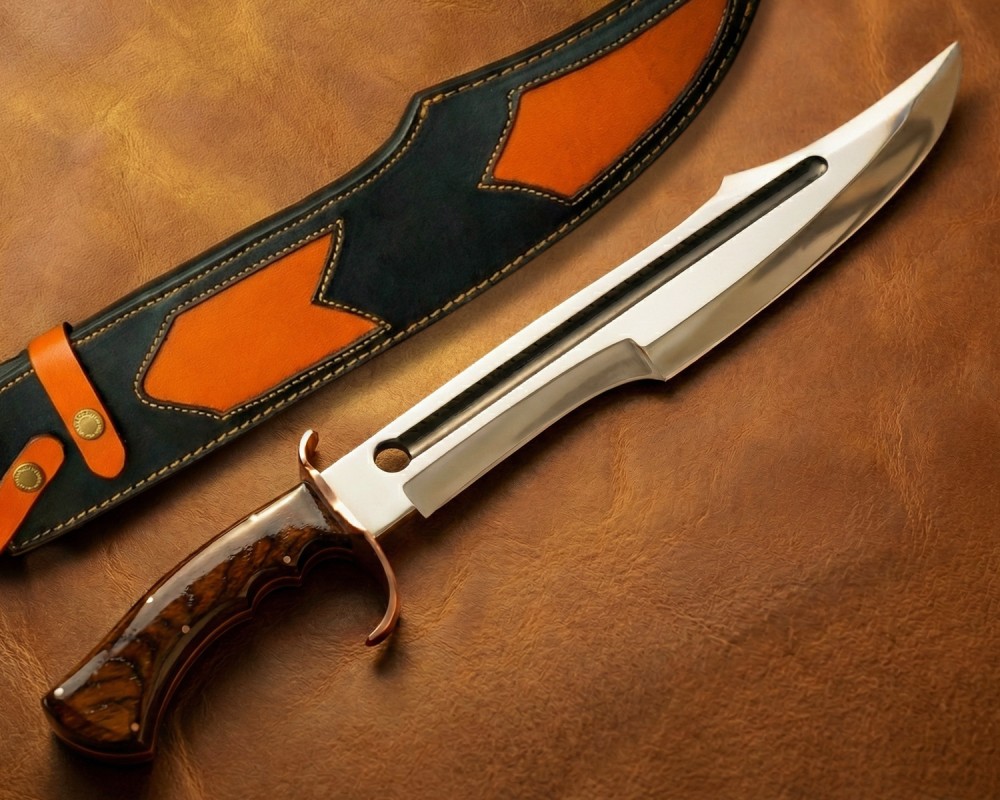 21" Sandvik Steel Artisan Field-Utility Implement - Mahogany & Copper Hardware - CK903 21" Sandvik Steel Artisan Field-Utility Implement - Mahogany & Copper Hardware - CK903