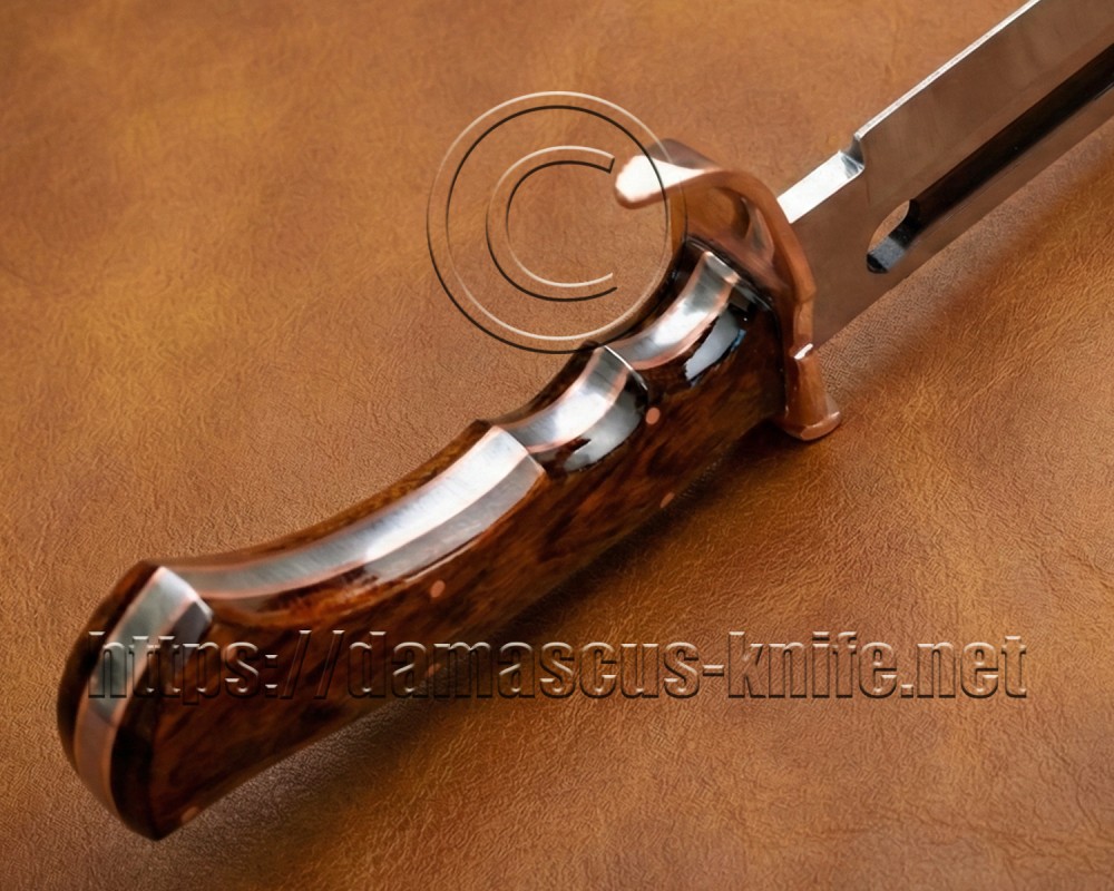 21" Sandvik Steel Artisan Field-Utility Implement - Mahogany & Copper Hardware - CK903 21" Sandvik Steel Artisan Field-Utility Implement - Mahogany & Copper Hardware - CK903