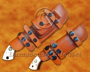 Artisan Damascus Multi-Zone Field-Utility Implements Set - White Corian - TK919A Artisan Damascus Multi-Zone Field-Utility Implements Set - White Corian - TK919A