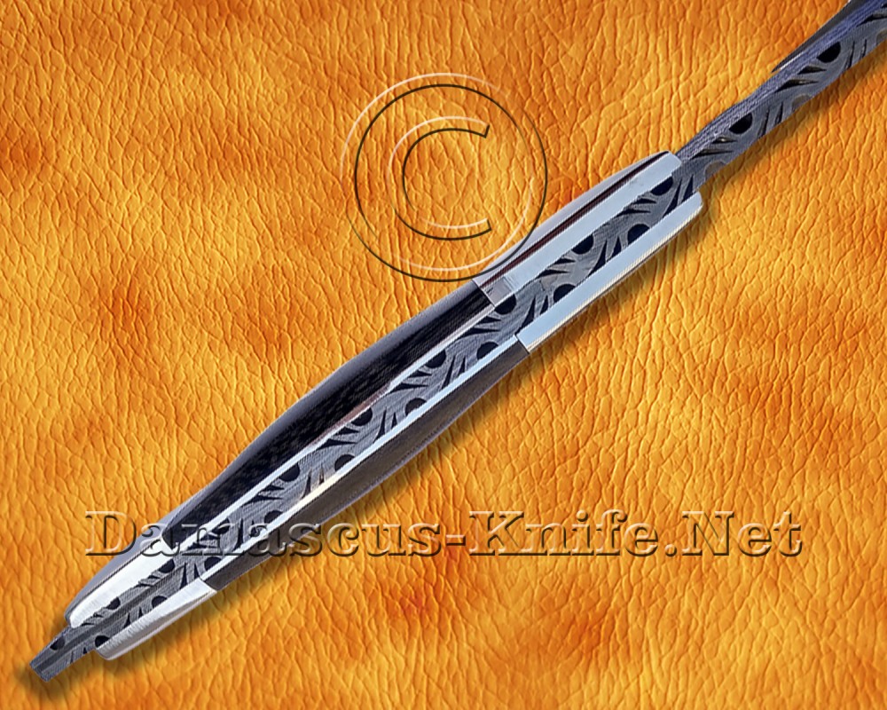 Custom Handmade Damascus Steel Outdoor Tomahawk Axe - G10 Handle - TA101