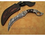Handmade Damascus Steel Artisan Implement Utility - Damascus Bolsters - CK720