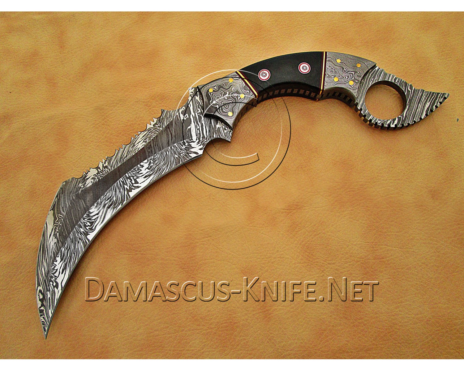 Handmade Damascus Steel Artisan Implement Utility - Damascus Bolsters - CK720