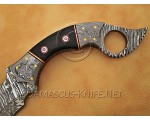 Handmade Damascus Steel Artisan Implement Utility - Damascus Bolsters - CK720