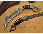 Handmade Damascus Steel Artisan Implement Utility - Damascus Bolsters - CK720