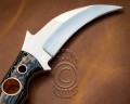 Handmade D2 Steel Outdoor Hawkbill Knife - G10 Handle - CK725