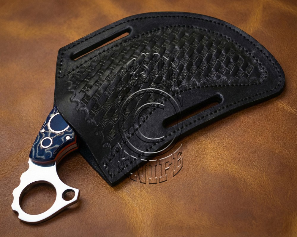 Handmade D2 Steel Hawkbill Rescue Knife - Glass Breaker - CK726 Handmade D2 Steel Hawkbill Rescue Knife - Glass Breaker - CK726