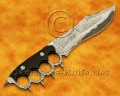 Handmade Sanmai Damascus Field-Utility Implement - G10 & Mosaic Pins - CK967