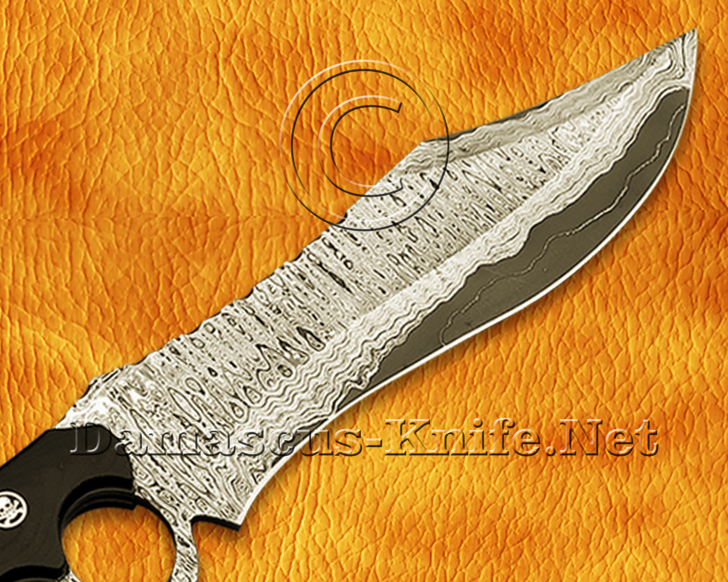 Handmade Sanmai Damascus Field-Utility Implement - G10 & Mosaic Pins - CK967 Handmade Sanmai Damascus Field-Utility Implement - G10 & Mosaic Pins - CK967