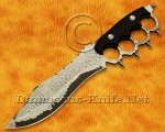 Handmade Sanmai Damascus Field-Utility Implement - G10 & Mosaic Pins - CK967 Handmade Sanmai Damascus Field-Utility Implement - G10 & Mosaic Pins - CK967