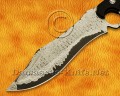 Handmade Sanmai Damascus Field-Utility Implement - G10 & Mosaic Pins - CK967