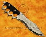 Handmade Sanmai Damascus Field-Utility Implement - G10 & Mosaic Pins - CK967 Handmade Sanmai Damascus Field-Utility Implement - G10 & Mosaic Pins - CK967