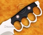 Handmade 80CrV2 Steel Curved Field-Utility Implement - Artistic Mosaic Pin - CK976 Handmade 80CrV2 Steel Curved Field-Utility Implement - Artistic Mosaic Pin - CK976