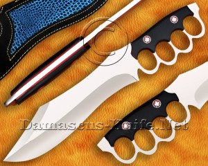 Handmade 80CrV2 Steel Curved Field-Utility Implement - Artistic Mosaic Pin - CK976