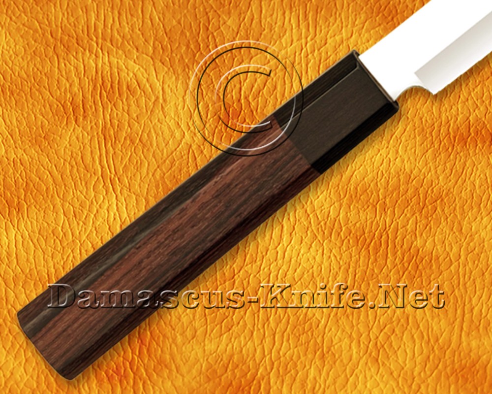 Personalized Stainless Steel Chef Knife Handmade Kitchen Prosciutto Knife Walnut Wood Handle - DCK673 Personalized Stainless Steel Chef Knife Handmade Kitchen Prosciutto Knife Walnut Wood Handle - DCK673
