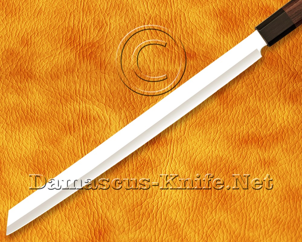 Personalized Stainless Steel Chef Knife Handmade Kitchen Prosciutto Knife Walnut Wood Handle - DCK673 Personalized Stainless Steel Chef Knife Handmade Kitchen Prosciutto Knife Walnut Wood Handle - DCK673