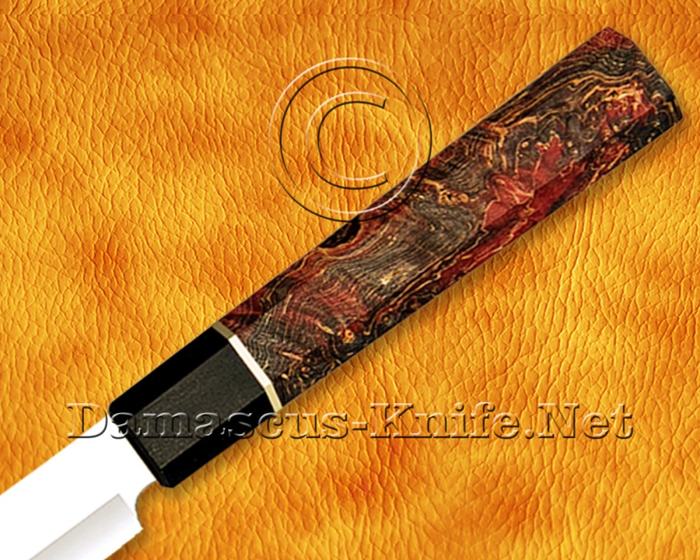 Personalized Stainless Steel Chef Knife Handmade Kitchen Prosciutto Knife Rosewood Handle - DCK676 Personalized Stainless Steel Chef Knife Handmade Kitchen Prosciutto Knife Rosewood Handle - DCK676
