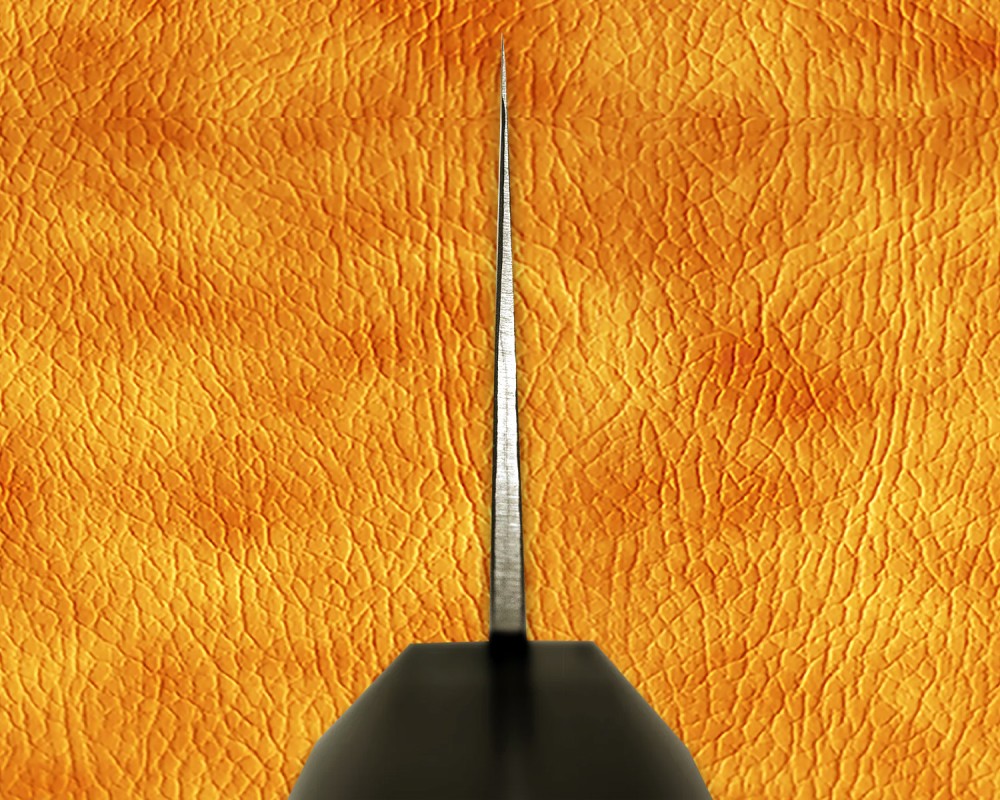 Personalized Stainless Steel Chef Knife Handmade Kitchen Bunka Knife Ebony Wood 3 Copper Ring Handle - DCK679 Personalized Stainless Steel Chef Knife Handmade Kitchen Bunka Knife Ebony Wood 3 Copper Ring Handle - DCK679