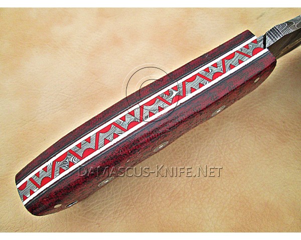 Personalized Handmade Damascus Steel Arts and Crafts Hunting and Survival Tracker Knife Personalized Handmade Damascus Steel Arts and Crafts Hunting and Survival Tracker Knife
