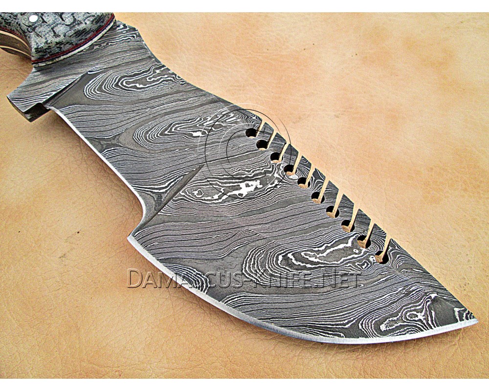 Personalized Handmade Damascus Steel Arts and Crafts Hunting and Survival Tracker Knife G10 Micarta Handle - DTK1006 Personalized Handmade Damascus Steel Arts and Crafts Hunting and Survival Tracker Knife G10 Micarta Handle - DTK1006
