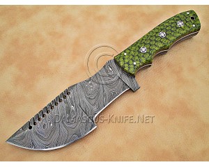 Personalized Handmade Damascus Steel Arts and Crafts Hunting and Survival Tracker Knife Personalized Handmade Damascus Steel Arts and Crafts Hunting and Survival Tracker Knife