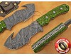 Personalized Handmade Damascus Steel Gut Hook Arts and Crafts Hunting and Survival Tracker Knife Personalized Handmade Damascus Steel Gut Hook Arts and Crafts Hunting and Survival Tracker Knife