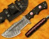 Personalized Handmade Damascus Steel Arts and Crafts Hunting and Survival Tracker Knife Personalized Handmade Damascus Steel Arts and Crafts Hunting and Survival Tracker Knife