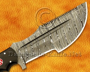 Personalized Handmade Damascus Steel Arts and Crafts Hunting and Survival Tracker Knife Personalized Handmade Damascus Steel Arts and Crafts Hunting and Survival Tracker Knife