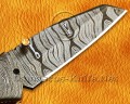 Custom Handmade Damascus Steel Folding Knife - Bone & Horn - FK769