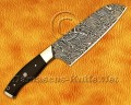 Personalized 5-Piece Damascus Chef Knife Set - G10 - CK671