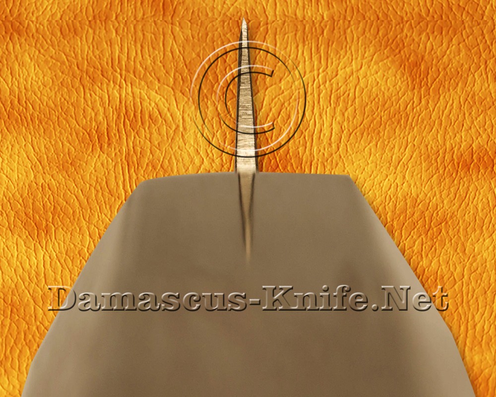 Personalized 12C27 Prosciutto Knife - Pakka Wood - CK674