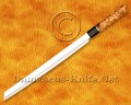 Personalized 12C27 Prosciutto Knife - Koa Wood - CK675