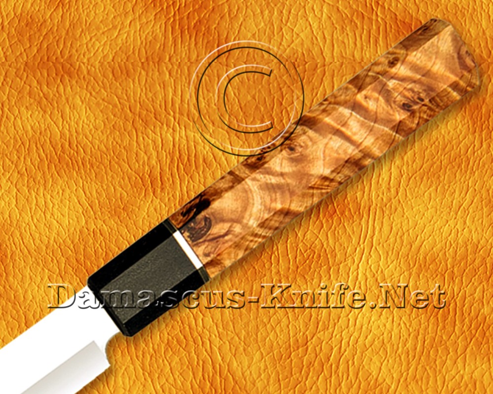 Personalized 12C27 Prosciutto Knife - Koa Wood - CK675