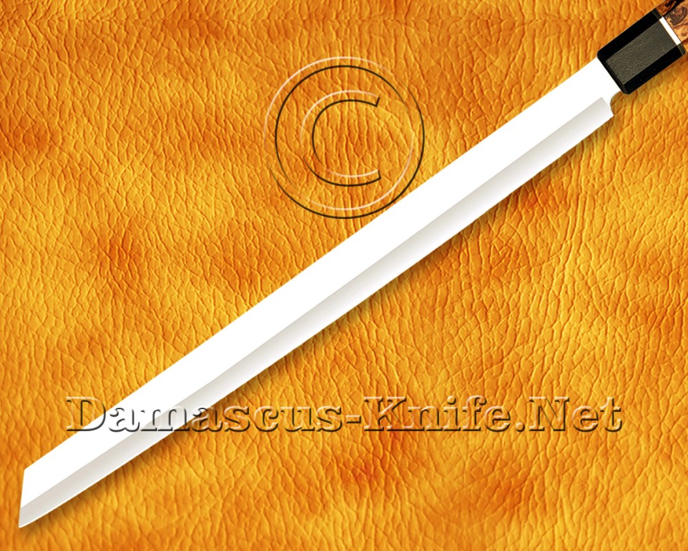 Personalized 12C27 Prosciutto Knife - Koa Wood - CK675