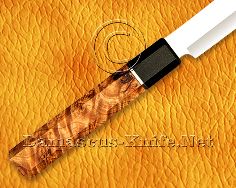 Personalized 12C27 Prosciutto Knife - Koa Wood - CK675