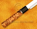 Personalized 12C27 Prosciutto Knife - Koa Wood - CK675