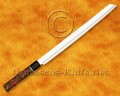 Personalized 12C27 Prosciutto Knife - Rosewood - CK676