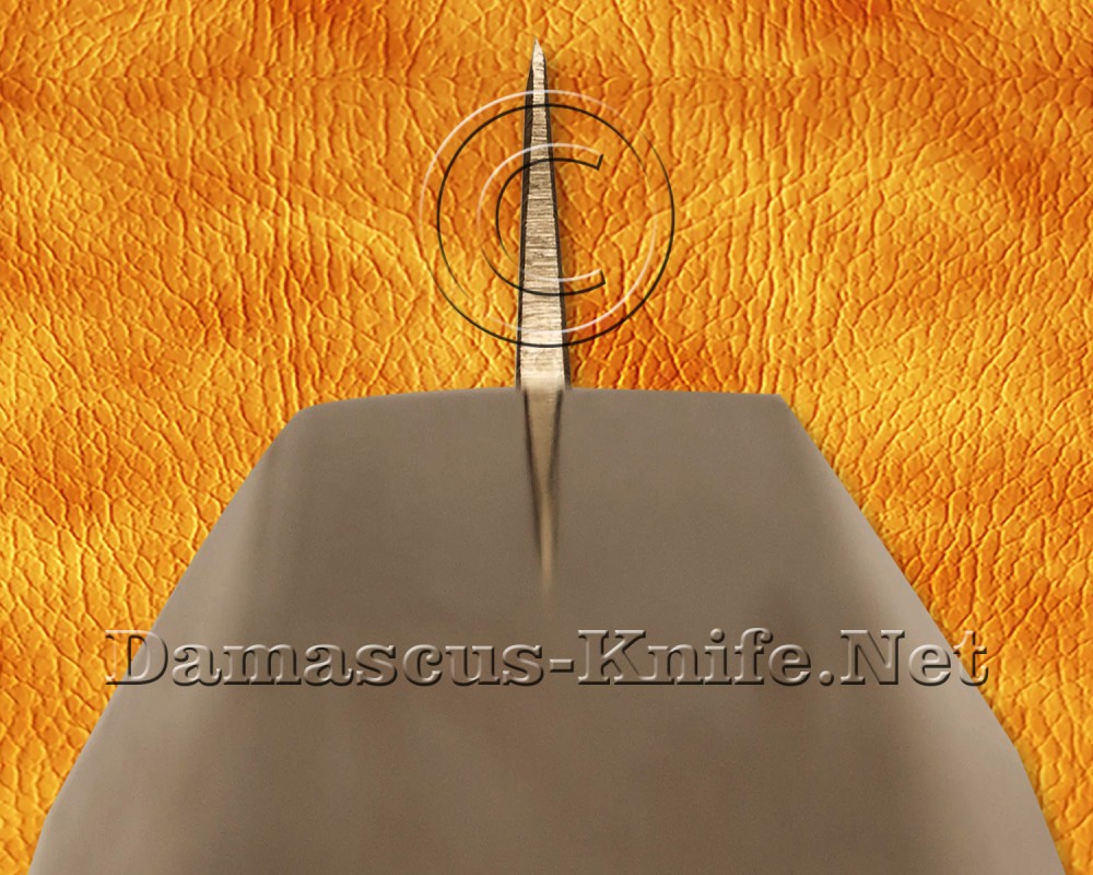 Personalized 12C27 Prosciutto Knife - Mahogany Wood - CK677 Personalized 12C27 Prosciutto Knife - Mahogany Wood - CK677