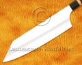 Personalized 12C27 Bunka Chef Knife - Ebony Wood - CK679